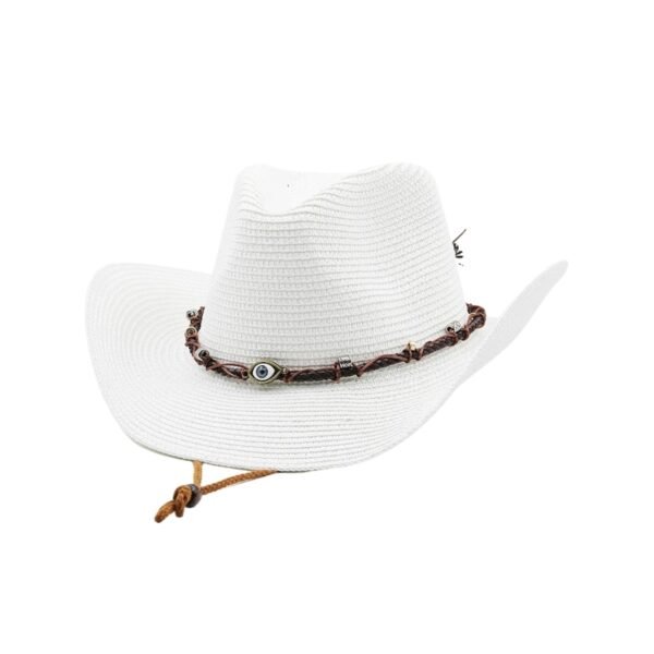 Chapeau Western Appaloosa Blanc