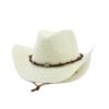 Chapeau Western Appaloosa Lait