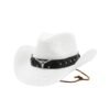 Chapeau Western Été Blanc