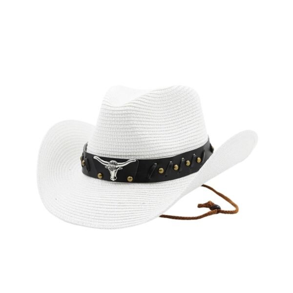 Chapeau Western Été Blanc