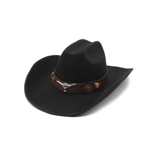 Chapeau de Cowboy Rodéo Noir