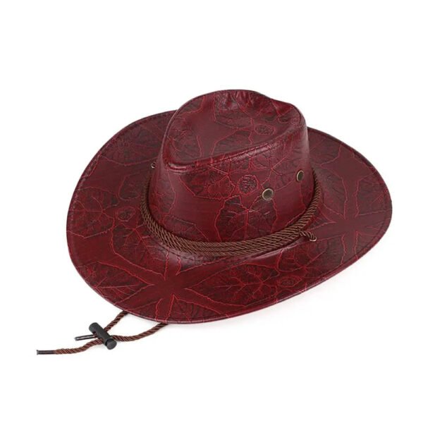 Chapeau Cowboy Adulte Rouge