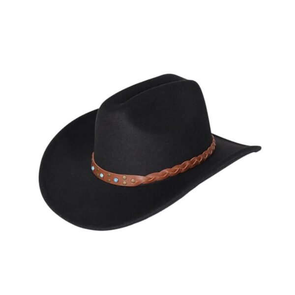 Chapeau Cowboy Cavalier Noir