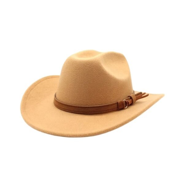 Chapeau Cowboy Femme Moderne Camel