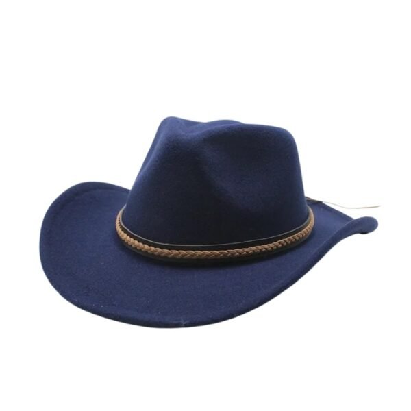 Chapeau Cowboy Hiver Bleu Marine