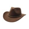 Chapeau Cowboy Hiver Marron