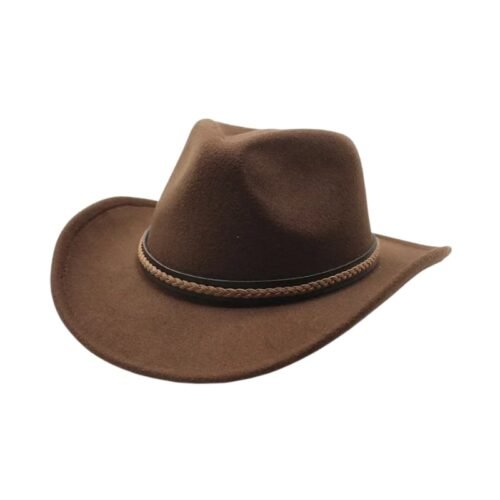 Chapeau Cowboy Hiver Marron