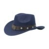 Chapeau Cowboy Sheriff Bleu Marine