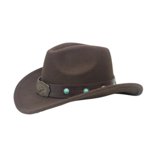 Chapeau Cowboy Sheriff Marron