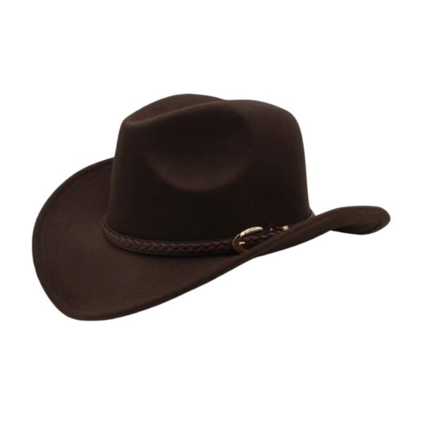 Chapeau Cowboy Tendance Marron
