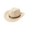 Chapeau de Cowboy Western Country Beige