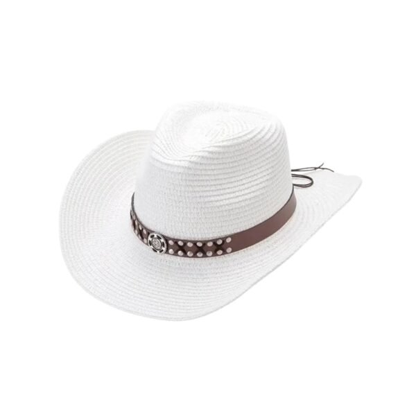 Chapeau de Cowboy Western Country Blanc