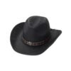 Chapeau de Cowboy Western Country Noir