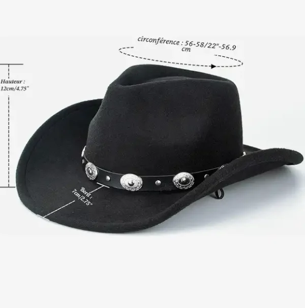 Chapeau Country Femme